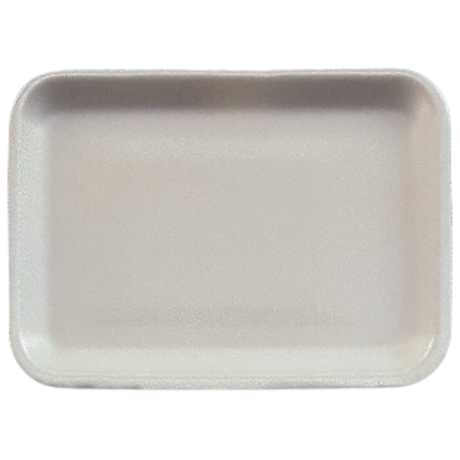 Foam Tray - White - TR12SC - 500 pcs, 5x7/S