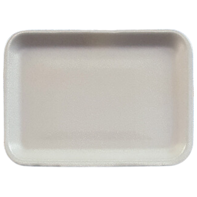 Foam Tray - White - TR12SC - 500 pcs, 5x7/S