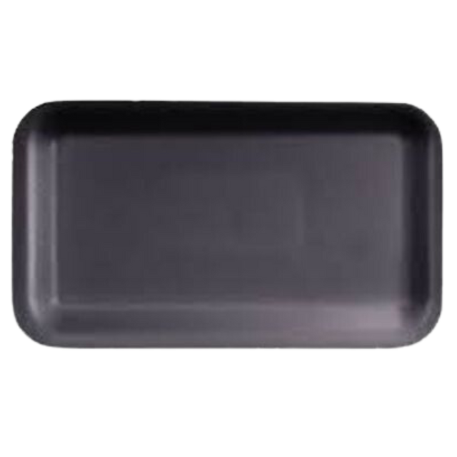 Foam Tray - Black - TR13PP-BK - 400 pcs, 3x7/S