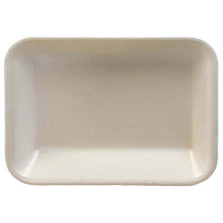 3PP H.D. White Foam Trays