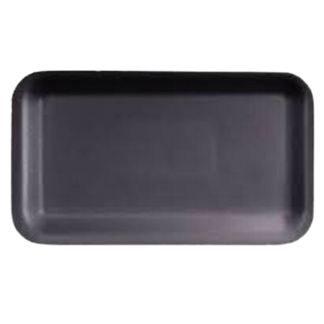 4PR Black Foam Trays