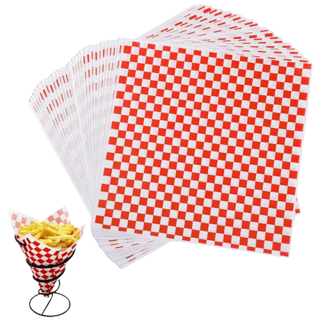 ***out**MC - Wax Paper - Red Checker