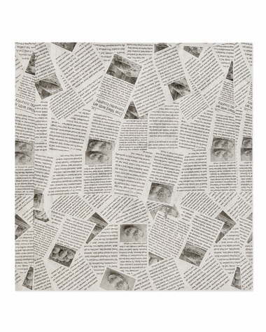 12" x 12" Printed Wax Paper - 1000 pcs