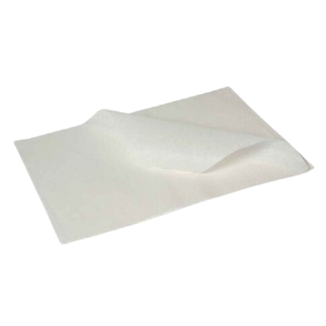15" x 18" White Wax Paper