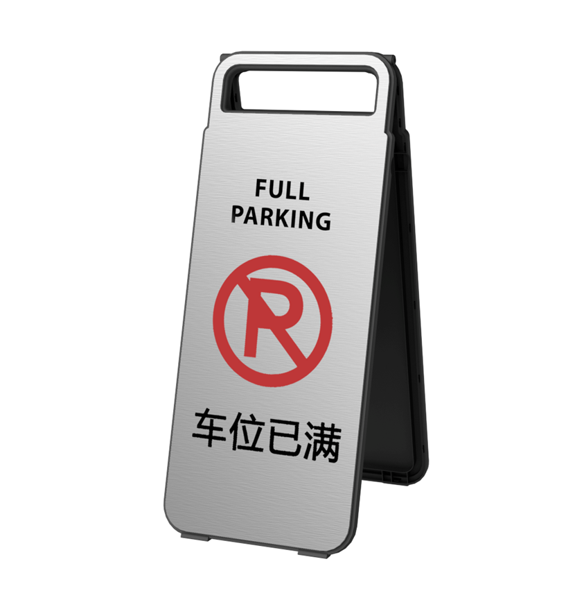 Stainless Steel Windproof Wet Floor Sign