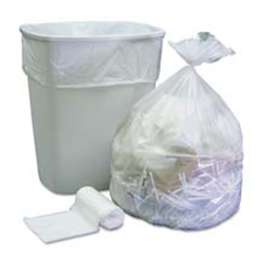 Clear Garbage Bags 26" x 36", Ex-Strong