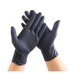 ***OUT**Black Nitrile Gloves
