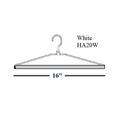 Strut Hanger White, 16", 14.5 Gauge