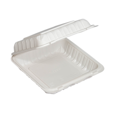 Mark‘s Choice - MFPP Take-Out Container - 9" x 9.25" x 3", 1-Comp., White - PC1991-MC